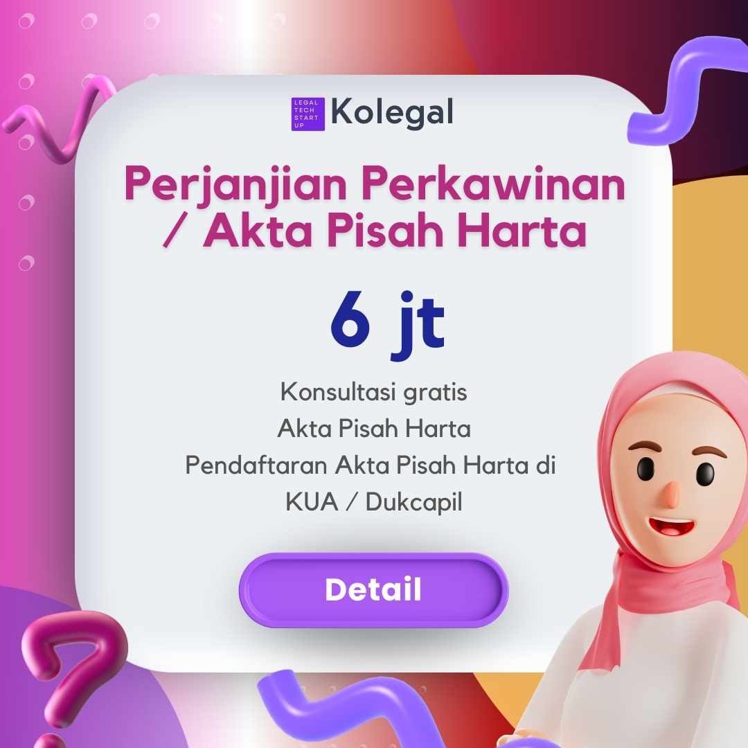 perjanjian pra nikah dan akta pisah harta dan perjanjian pra nikah