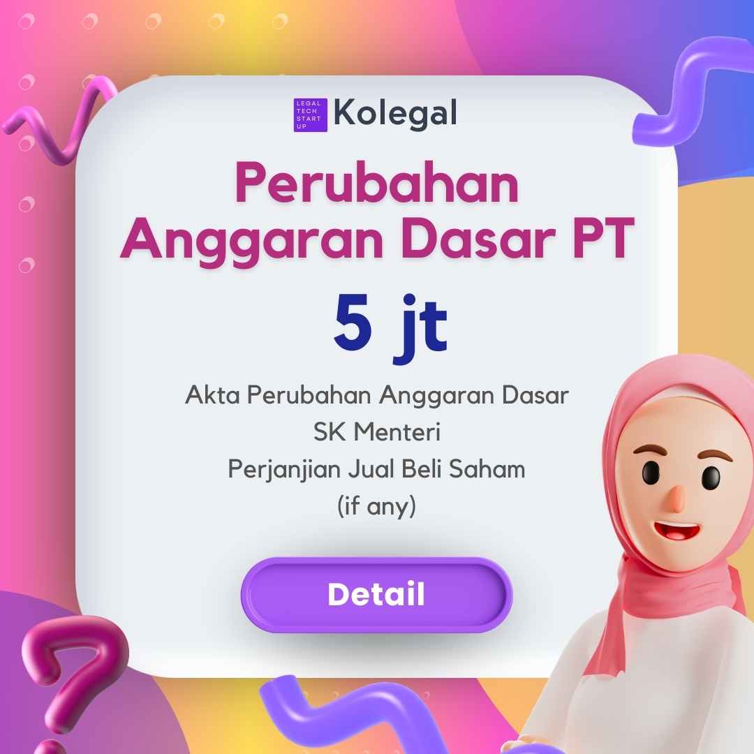 perubahan akta pt dan anggaran dasar pt